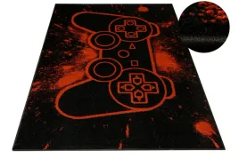 dywan-dla-gamera-gamepad-kontroler-czerwien-czern-dzieciecy-lima-140x190-cm