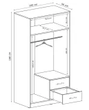 szafa-grenada-3-z-lustrem-grafit-liczba-drzwi-szafa-dwudrzwiowa