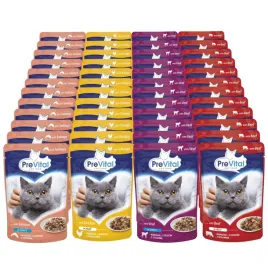 mokra-karma-dla-kota-mix-smakow-sos-galaretka-saszetki-4x12x100g-prevital