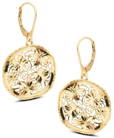 azurowe-falowane-zlote-kolczyki-z-diamentowaniem-i-kwiatuszkami-14kt-585
