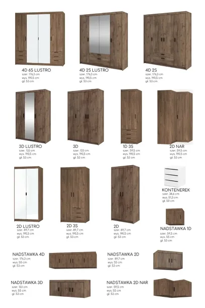szafa-otylia-4d-dab-sonoma-wysokosc-mebla-190-5-cm