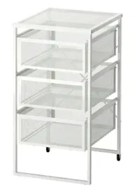 ikea-lennart-kontener-komoda-pod-biurko-na-kolkach-biala