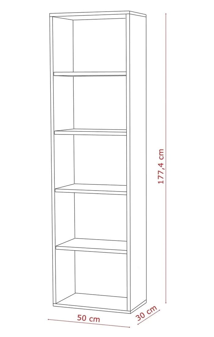 regal-viki-3-bialy-mat-stan-nowy