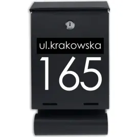 czarna-skrzynka-matowa-pocztowa-z-tuba-personal-numer-mieszkania-na-furtke