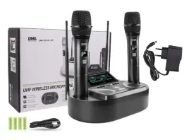 dna-uma-vocal-set-2-mikrofony-bezprzewodowe-system-naglosnienia-ladowarka