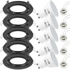 zestaw-5x-oprawa-halogenowa-wpuszczana-5x-zarowka-gu10-led-5w-gniazdo
