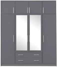 szafa-grenada-1-z-lustrem-i-nadstawka-grafit