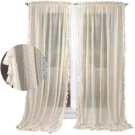 zaslona-firana-gotowa-koronkowa-bezowa-styl-boho-145x250-bez-prasowania