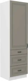 szafka-kuchenna-wysoka-otto-60-dks-210-3s-1f-bialy-clay-grey