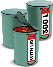 3x-worki-ogrodowe-z-pokrywa-na-liscie-300l-uchwyty-pokrywa-zamykane-duze-xl