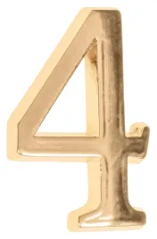 cyfra-numer-na-drzwi-4-mosiadz-4cm-samoprzylepna-metal