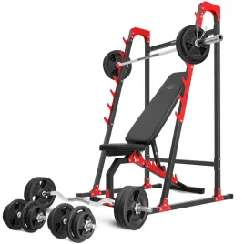 zestaw-155-kg-lawka-stojaki-gryfy-i-obciazenie