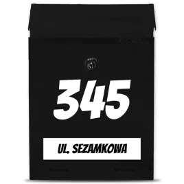 czarna-matowa-skrzynka-pocztowa-personalizowany-na-ogrodzenie-personal-wz