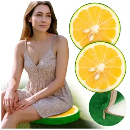 miekka-poduszka-dla-dziecka-40-cm-okragle-siedzisko-do-przedszkola-cytryny