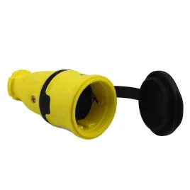 gniazdo-przenosne-proste-16a-230v-2p-z-zolte-schuko-tp-electric