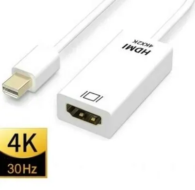 adapter-przejsciowka-mini-displayport-do-hdmi-kabel-dp-thunderbolt-4k-stan-nowy