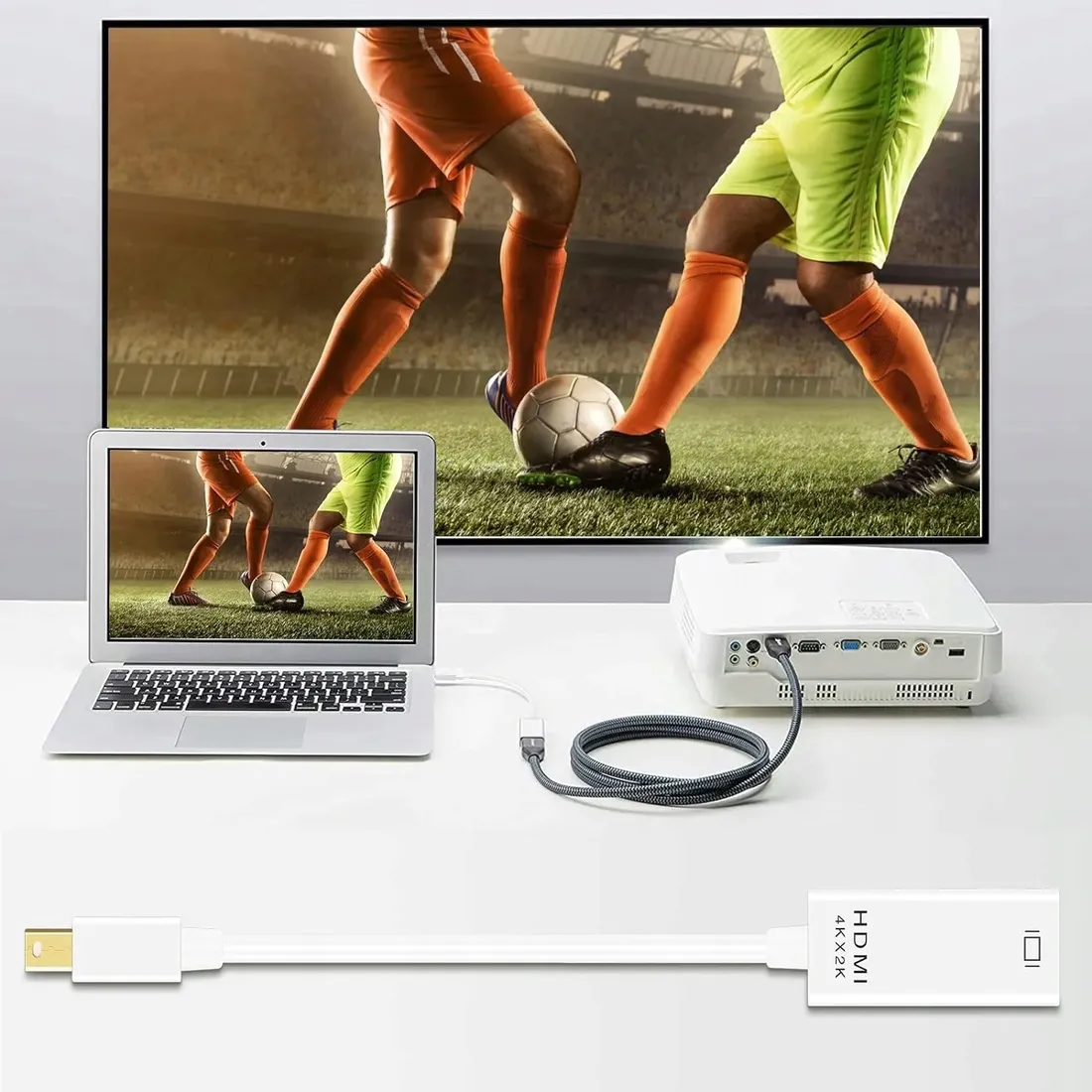 adapter-przejsciowka-mini-displayport-do-hdmi-kabel-dp-thunderbolt-4k-stan-nowy