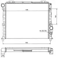 nrf-chlodnica-wody-alfa-romeo-164-87-