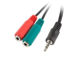 kabel-lanberg-ad-0023-bk-minijack-stereo