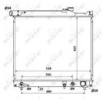 nrf-chlodnica-wody-suzuki-grand-vitara-i-2-0d-98-03