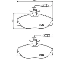 brembo-klocki-hamulcowe-citroen-xsara