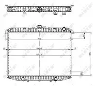 nrf-chlodnica-wody-ford-maverick-nissan-terrano-ii-2-4-93-07
