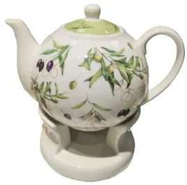 dzbanek-z-podgrzewaczem-czajniczek-porcelanowy-1100-ml-zielone-oliwki