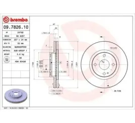 brembo-tarcza-hamulcowa-257x24-v-haima