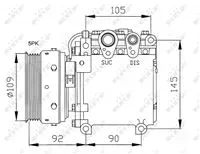 nrf-kompresor-klimatyzacji-mitsubishi-carisma-colt-v-lancer-iv-lancer