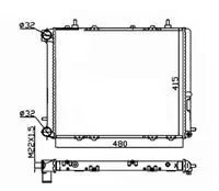 nrf-chlodnica-wody-renault-19-i-ii-chamade-trafic-1-8-2-2-80-97
