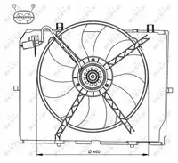 nrf-wentylator-chlod-mercedes-mercedes-e-w210-s210-2-1d-2-2d