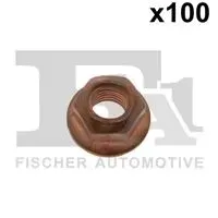 fischer-nakretka-m8x1-25-kolektor-wydech-100-szt-sw13-kolnierz-miedz