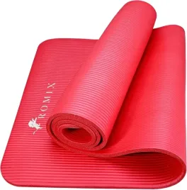 mata-do-cwiczen-jogi-treningowa-fitness-gruba-pokrowiec-czerwona-180x60