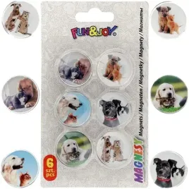 magnesy-okragle-szklane-30mm-fun-joy-psy-i-koty-6-sztuk-do-tablic-titanum