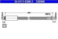 ate-przewod-hamulcowy-elast-przod-l-p-peugeot-206-98-