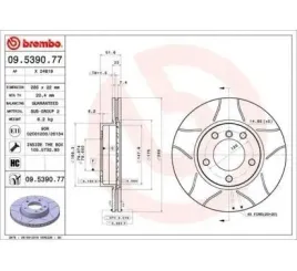 brembo-tarcza-hamulcowa-286x22-v-bmw