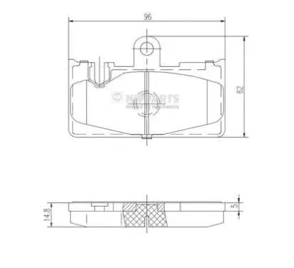 nipparts-klocki-hamulcowe-lexus-ls-fe