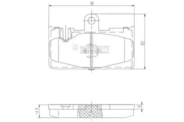 nipparts-klocki-hamulcowe-lexus-ls-fe-numer-katalogowy-oryginalu-toyota-04466-50090-toyota-04466-50091-toyota-04466-50100-toyota-04466-50120-toyota-446650090-toyota-446650100