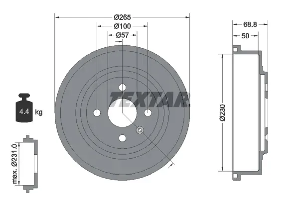 textar-beben-hamulcowy-opel-astra-h-04greater-srednica-230-mm