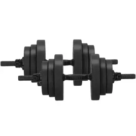 hantle-regulowane-bitumiczne-zestaw-hantli-cwiczen-2x15kg-gryf-kettle-30kg