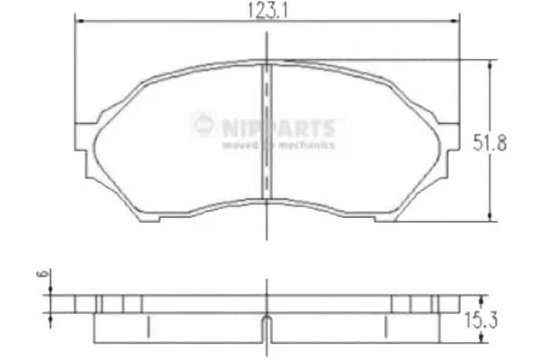 nipparts-klocki-hamulcowe-mazda-323f-jakosc-czesci-zgodnie-z-gvo-q-oryginal-z-logo-producenta-czesci-oem-oes