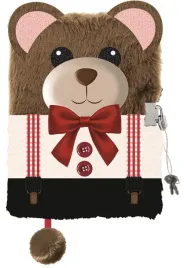 pamietnik-z-klodka-wlochacz-96-kartek-pluszowy-mis-teddy