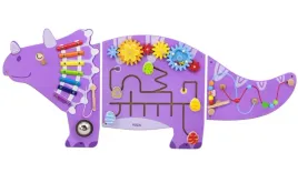 drewniana-tablica-sensoryczna-manipulacyjna-edu-triceratops-dinozaur