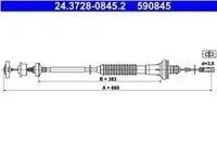 ate-linka-sprzegla-peugeot-206-1-1-98-peugeot-206-98-