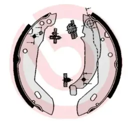 brembo-szczeki-hamulcowe-citroen-xsara