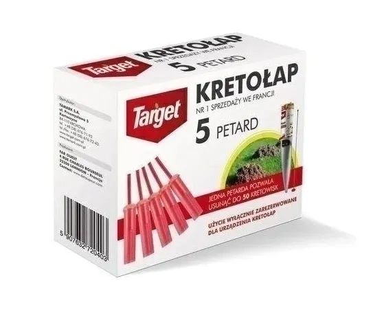 KRETOŁAP - Petardy Wkłady do Kretołapa 5szt. Target