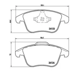 brembo-klocki-hamulcowe-ford-changan-mondeo