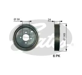 gates-kolo-pasowe-korb-citroen-xsara-picasso
