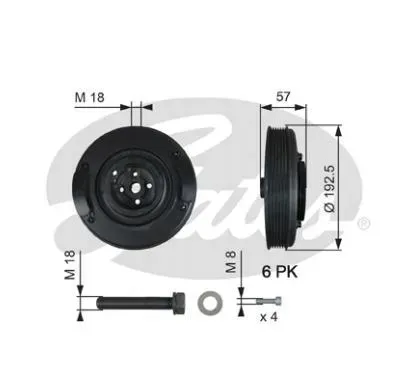 gates-kolo-pasowe-walu-korb-sruby-audi-a6-vw-t4
