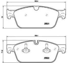 brembo-klocki-hamulcowe-mercedes-benz-gl-class